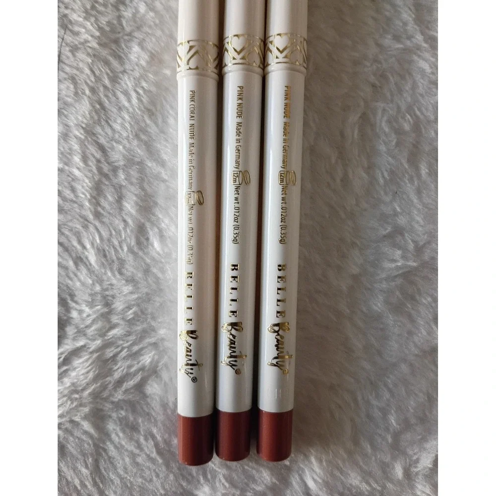 Lot of 12 Waterproof Lip & Kajal Liners Belle Beauty Kisser Fixer Definabelle...